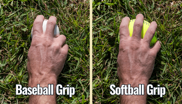 Baseball Grip Versus Softball Grip